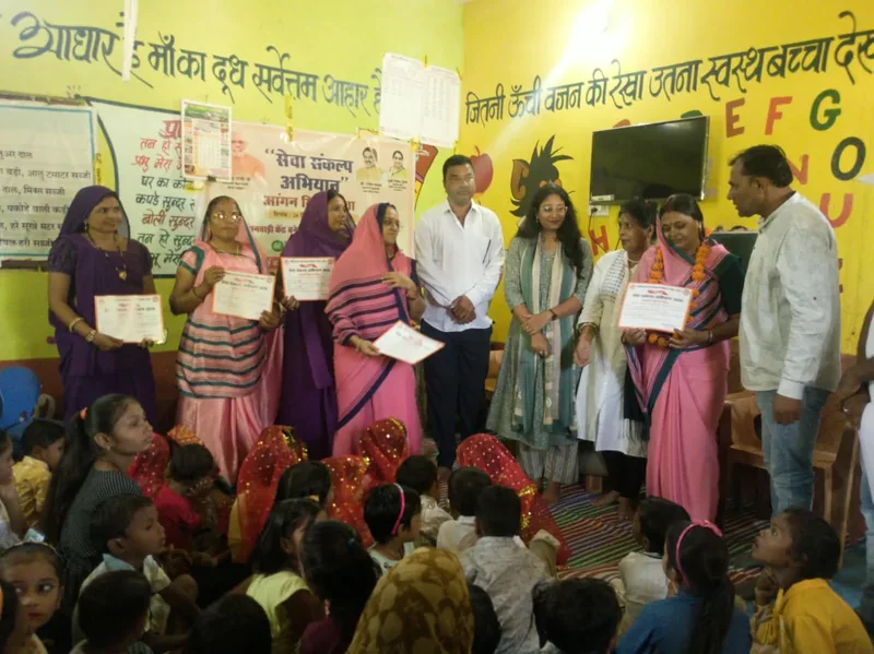 आंगन मिलन सेवा अभियान के तहत ‘मेरी कहानी-मेरी सफलता’ लाभार्थी संवाद आयोजित